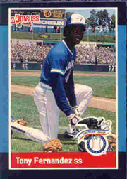 1988 Donruss All-Stars Baseball Cards  025      Tony Fernandez